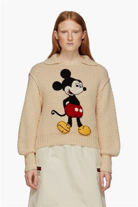 gucci mickey mouse sweater|Gucci backpack Mickey Mouse.